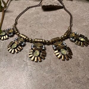 Gold Statement Necklace